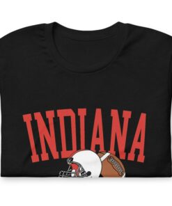 Unisex Indiana Football Apparel, IU Sweatshirt, Indiana Hoosiers Shirt Gifts For NCAA Fans