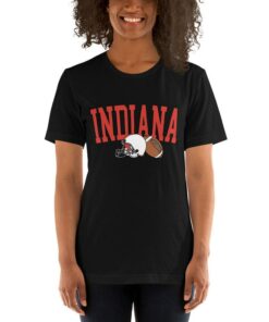 Unisex Indiana Football Apparel, IU Sweatshirt, Indiana Hoosiers Shirt Gifts For NCAA Fans