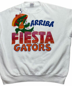 University Of Florida Men’s Full Size Sweatshirt Vintage 1980’s Gators Crewneck Fiesta.