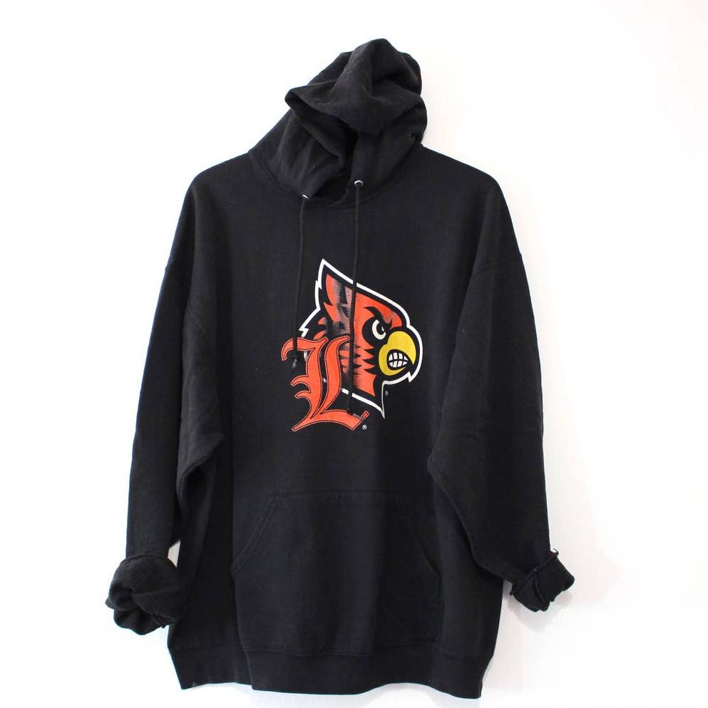 University Of Louisville Cardinals Hooded Sweatshirt University Football Fan Shirt Gifts for NCAA Fans