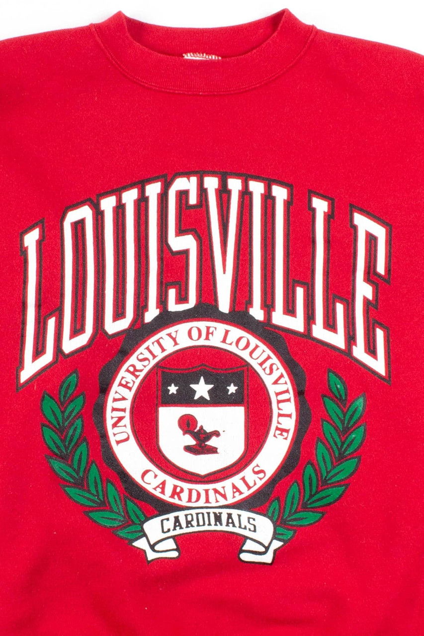 University Of Louisville Cardinals Sweatshirt University Football Fan Shirt Gifts Louisville Fans