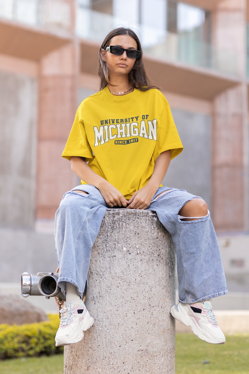 University Of Michigan Shirt, Michigan State Shirt, Michigan State University Shirt