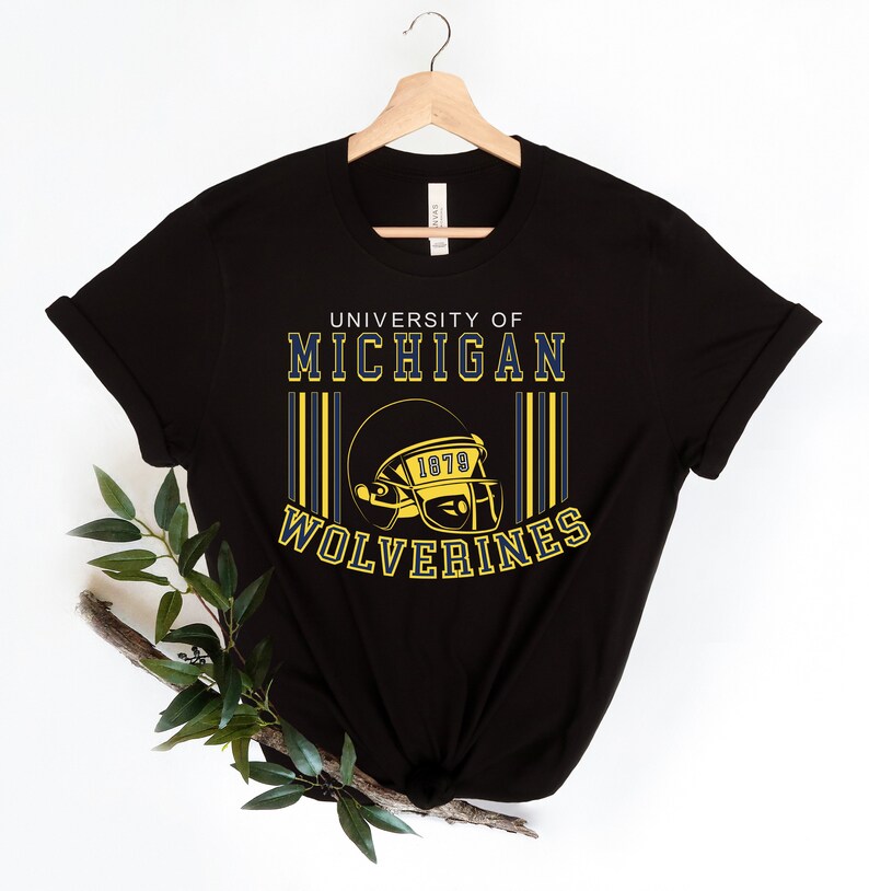 University Of Michigan Shirt, Michigan State Shirt, Michigan Wolwerines Shirt