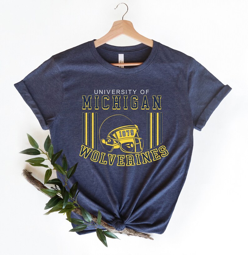 University Of Michigan Shirt, Michigan State Shirt, Michigan Wolwerines Shirt