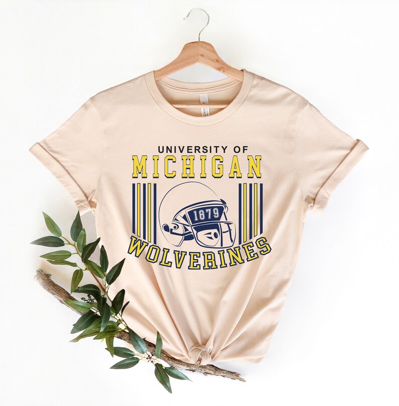 University Of Michigan Shirt, Michigan State Shirt, Michigan Wolwerines Shirt