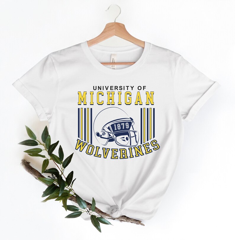 University Of Michigan Shirt, Michigan State Shirt, Michigan Wolwerines Shirt