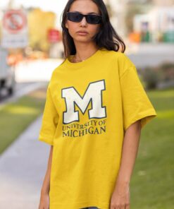 University Of Michigan Shirt, Michigan State University Shirt