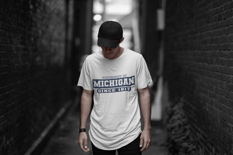 University Of Michigan State Shirt, Michigan State University Shirt