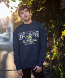 University Of Michigan Sweatshirt, Michigan State Hoodie, Michigan Go Blue Sweater