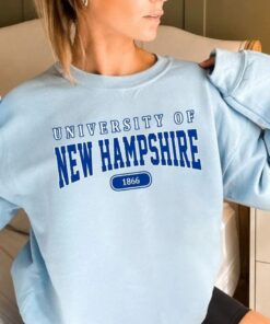 University Of New Hampshire, New Hampshire Sweatshirt, NH Shirt, College Sweatshirt, University Shirt, Colege Shirt, Custom University