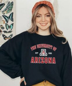 University of Arizona Sweatshirt, College Shirt, Arizona University Tee, Student Gift, University Crewneck, American University, Arizona