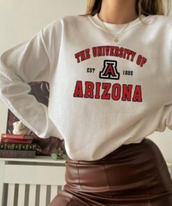 University of Arizona Sweatshirt, College Shirt, Arizona University Tee, Student Gift, University Crewneck, American University, Arizona
