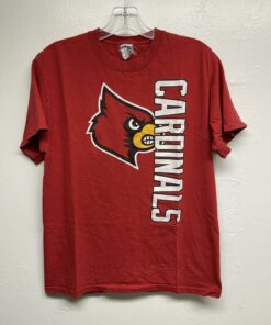 University of Louisville Cardinals Red Men’s T Shirt Size
