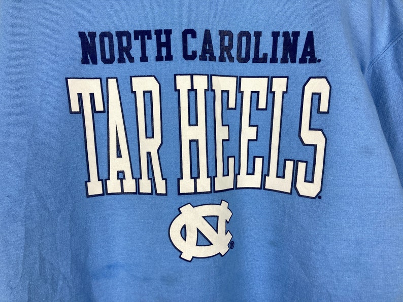 University of North Carolina Sweatshirt Large Vintage Champion North Carolina Tar Heels Ncaa Pullover Crewneck
