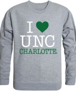 University of North Carolina at Charlotte I Love Crewneck Sweatshirt