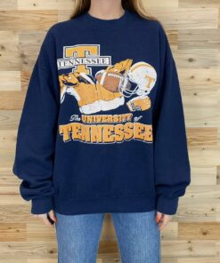 University of Tennessee Sweater Perfectly Worn In Retro Vintage Tennessee Vols School Football Pullover Sweatshirt