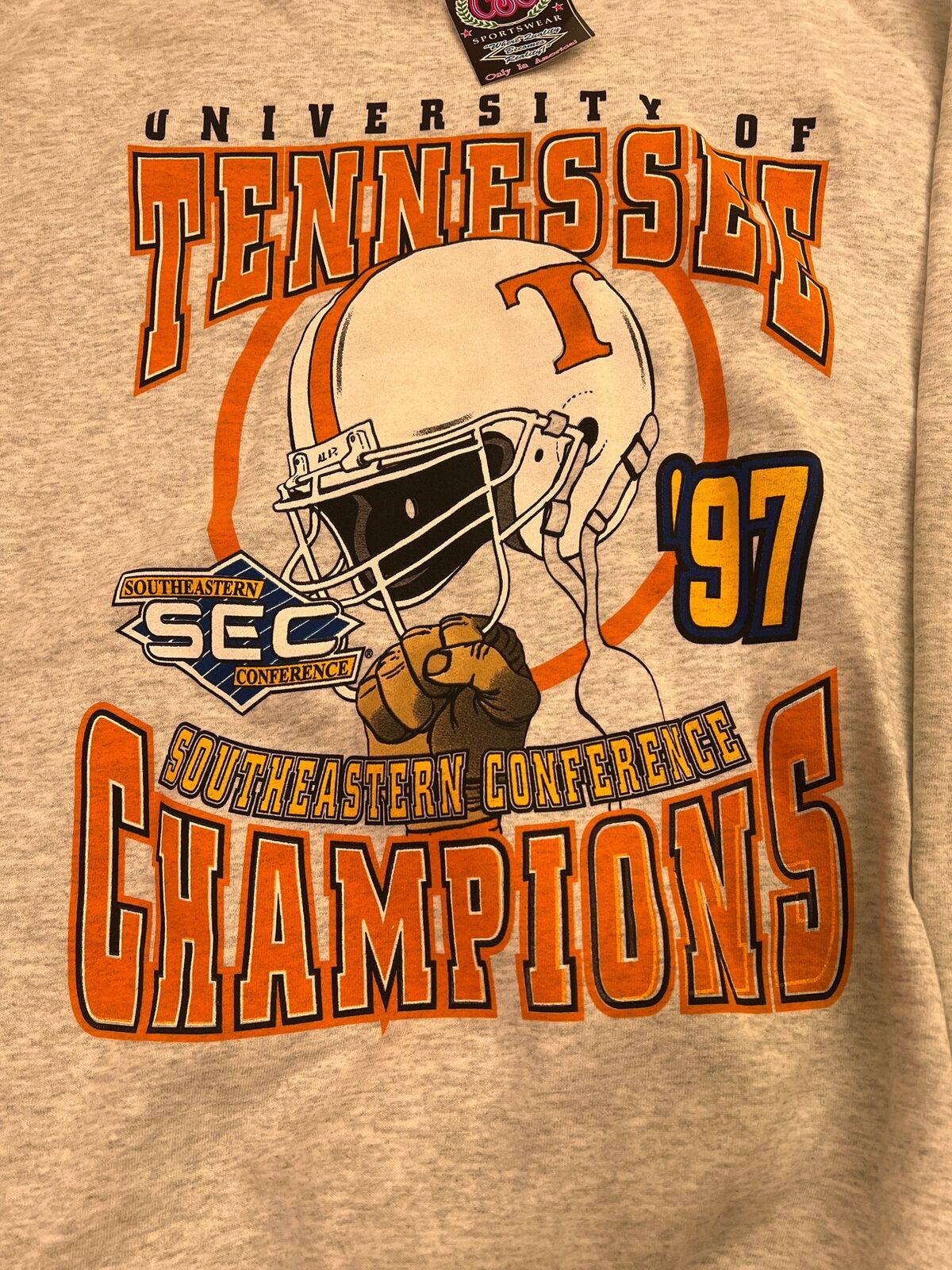 VTG 1997 Tennessee Volunteers Hoodie Men's All Star Designs Sweatshirt T Shirt And Hoodie Full Sizes And Colors