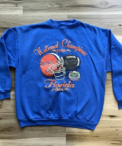 VTG 80s Athletic Florida Gators Crewneck Sweatshirt USA Made Fullsize
