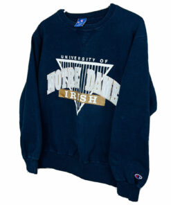 VTG Champion Notre Dame Fighting Irish College Crew Sweater Sweatshirt