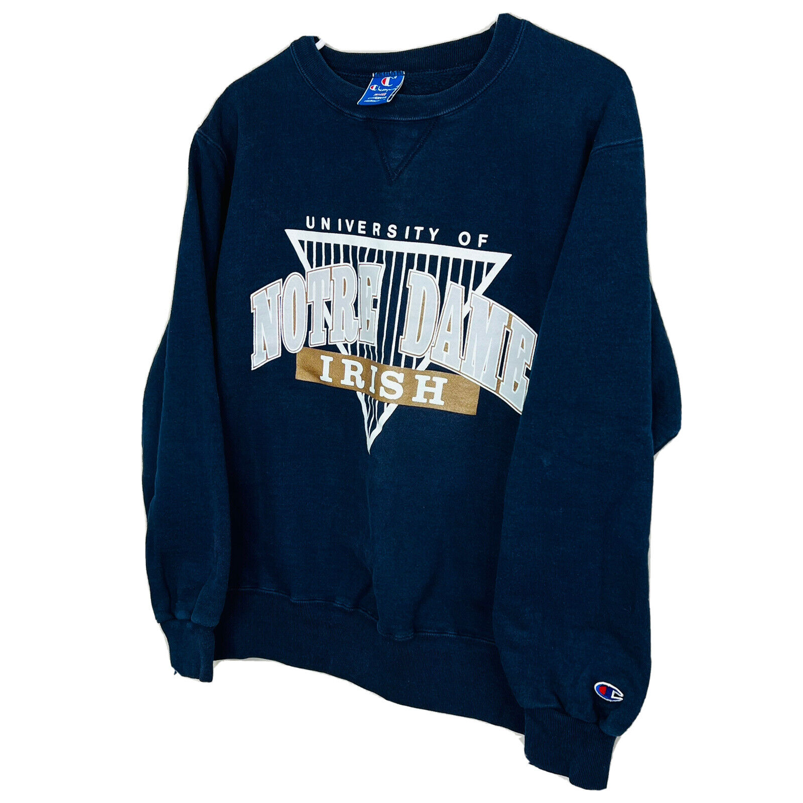 VTG Champion Notre Dame Fighting Irish College Crew Sweater Sweatshirt
