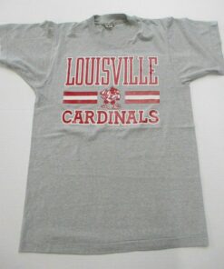 VTG Eastport University of Louisville 'Cardinals' Sports NCAA T Shirt