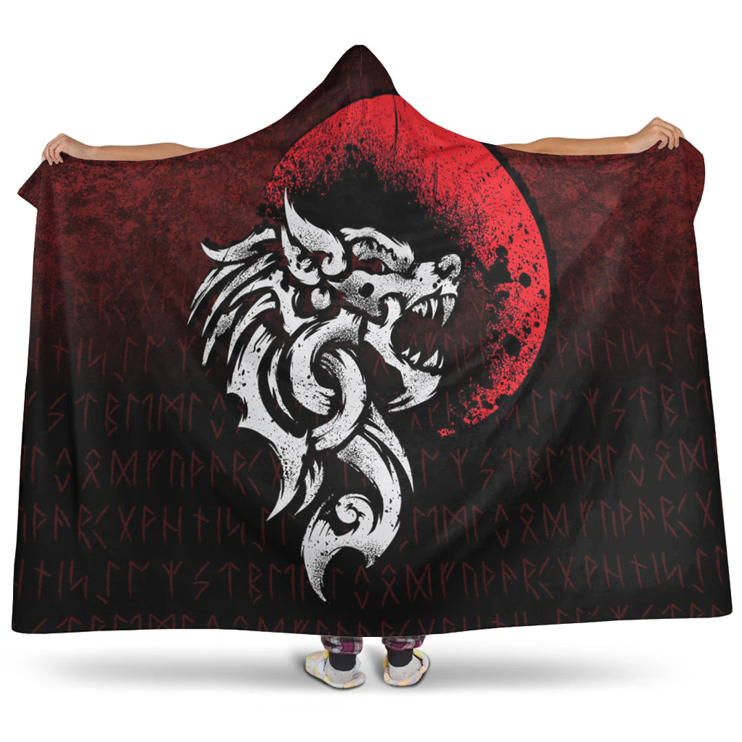 Viking Odin Fenrir Wolf Print Premium Home Slippers main image 1