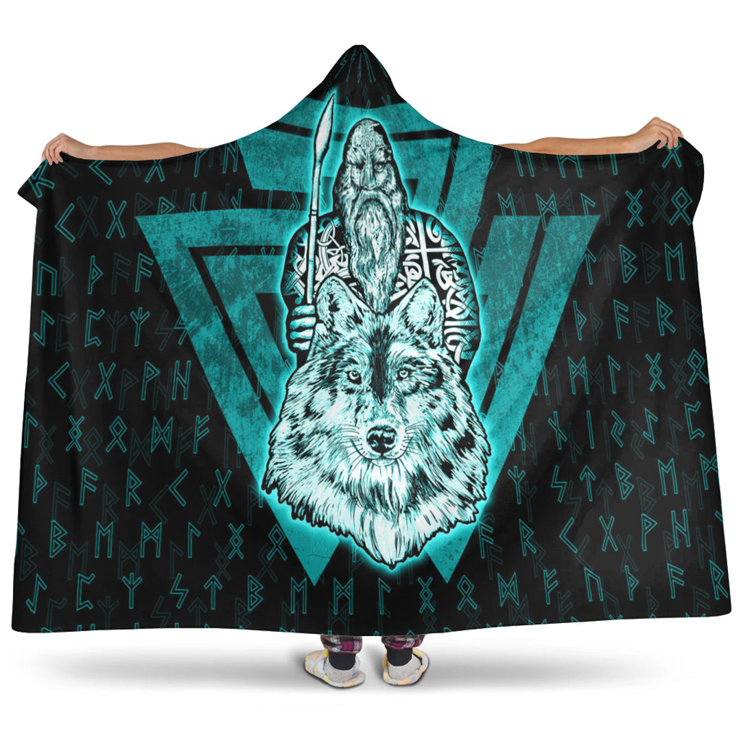 Viking Hooded Blanket