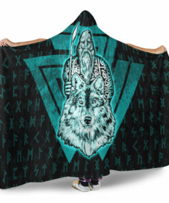 Viking Hooded Blanket