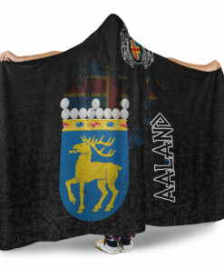 Viking Hooded Blanket, Aaland Hooded Blanket