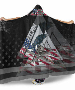 Viking Hooded Blanket, American Viking Hooded Blanket