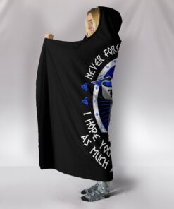 Viking Hooded Blanket, Family Mom and Son