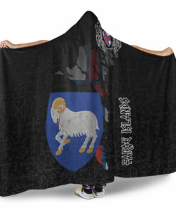 Viking Hooded Blanket, Faroe Island Hooded Blanket