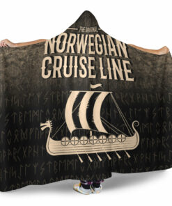 Viking Hooded Blanket, Norwegian Cruise Line Vikings Hooded Blanket