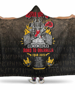 Viking Hooded Blanket, Road to Valhalla Tour Hooded Blanket