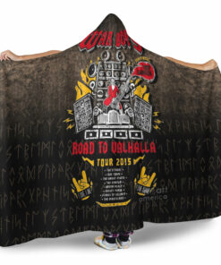 Viking Hooded Blanket, Road to Valhalla Tour Hooded Blanket