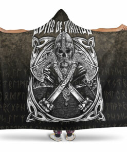 Viking Hooded Blanket, Sons Of Odin Valhalla 3 Hooded Blanket