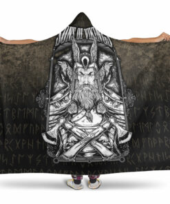 Viking Hooded Blanket, Sons of Odin Valhalla 4 Hooded Blanket