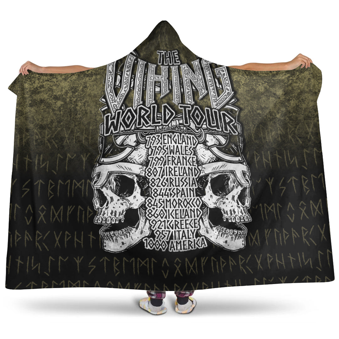Viking Hooded Blanket, The Viking World Tour Hooded Blanket