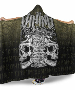 Viking Hooded Blanket, The Viking World Tour Hooded Blanket