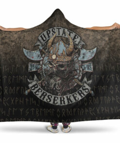 Viking Hooded Blanket, Upstate Berserkers Hooded Blanket