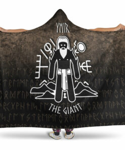 Viking Hooded Blanket, Ymir The Giant Hooded Blanket