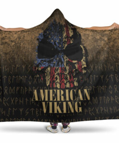Viking Hooded Blanket, merican Viking Hooded Blanket