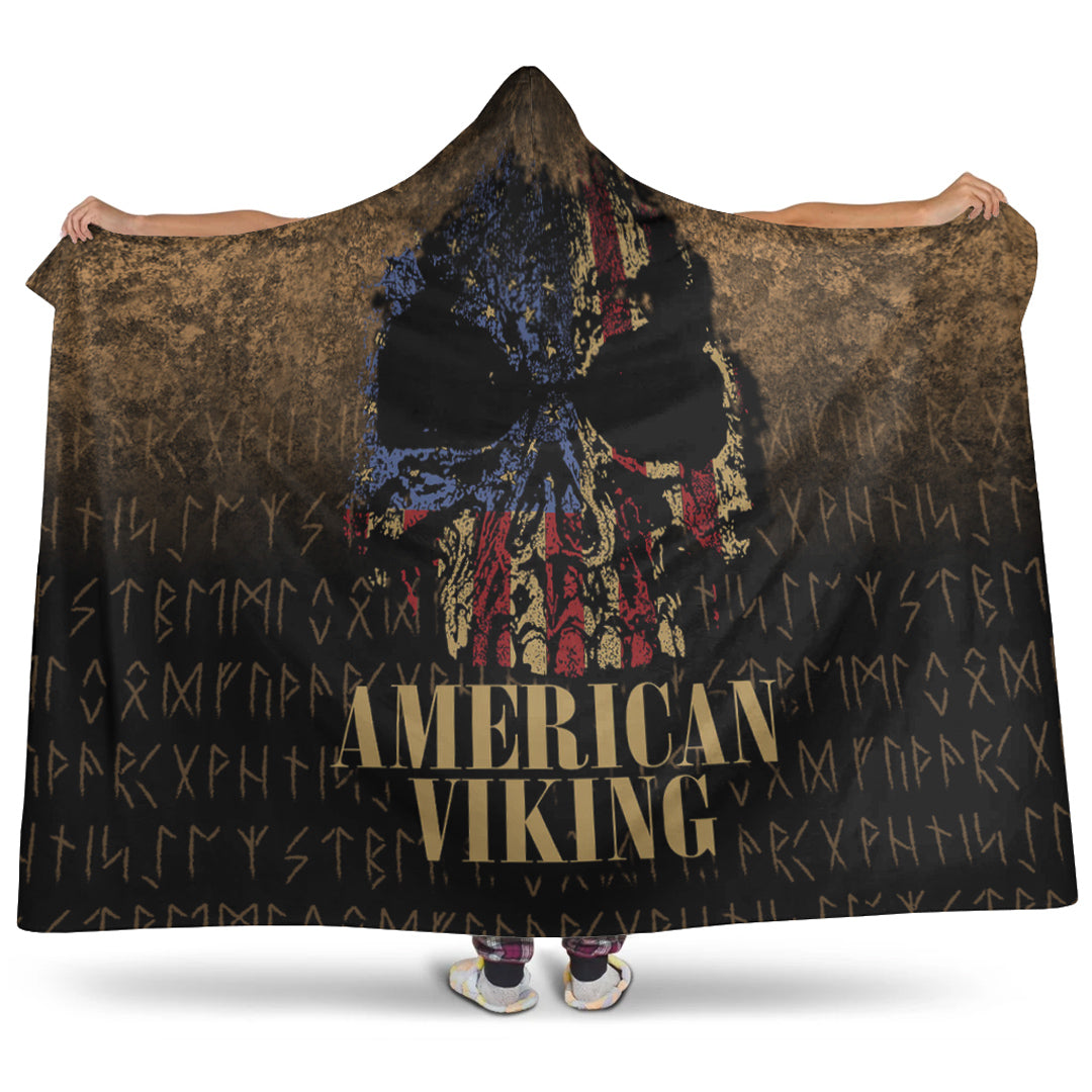 Viking Hooded Blanket, merican Viking Hooded Blanket