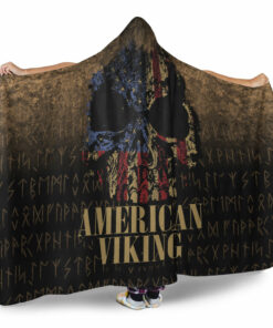 Viking Hooded Blanket, merican Viking Hooded Blanket