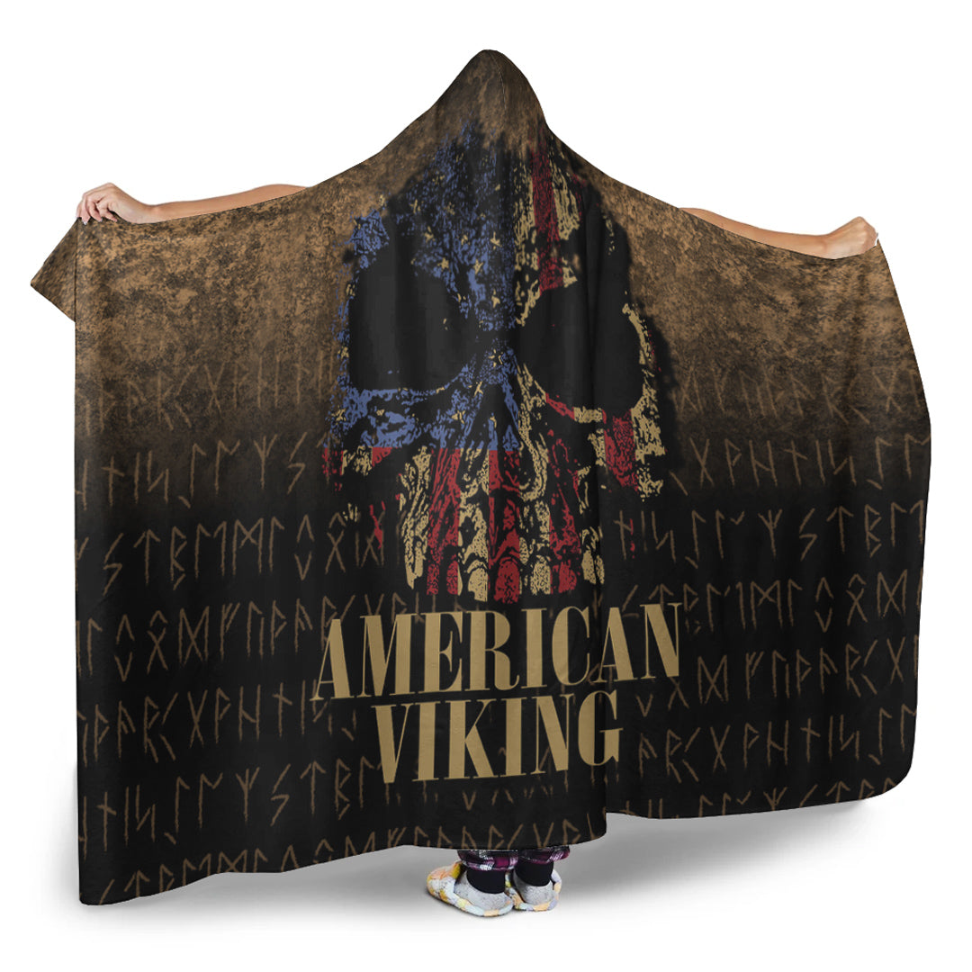 Viking Hooded Blanket, merican Viking Hooded Blanket