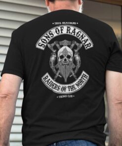 Viking Raiders Shirt Son Of Ragnar Raiders Of The North Heathens