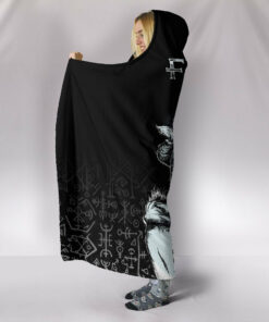 Viking Style Hooded Blanket, Floki