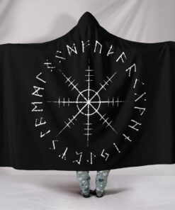Viking Style Hooded Blanket, Helm ofwe