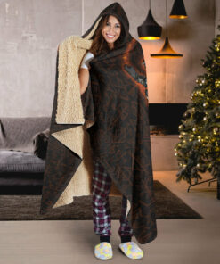 Viking Style Hooded Blanket Skollnd HatirtStation
