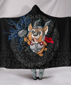 Viking Style Hooded Blanket, Thorgi